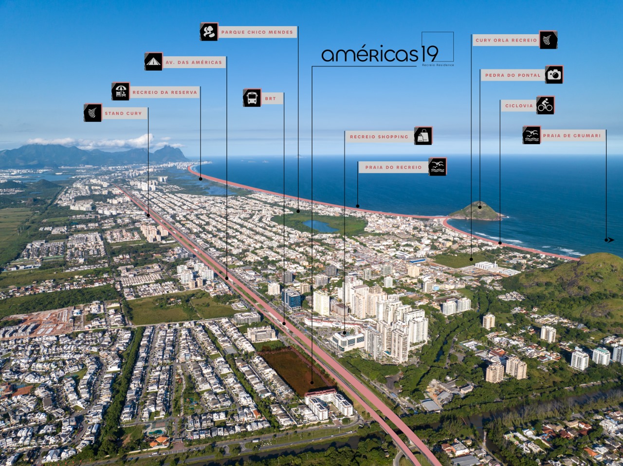Imagem Apartamento com 2 Quartos à Venda, 54 m² em Recreio dos Bandeirantes - Rio de Janeiro
