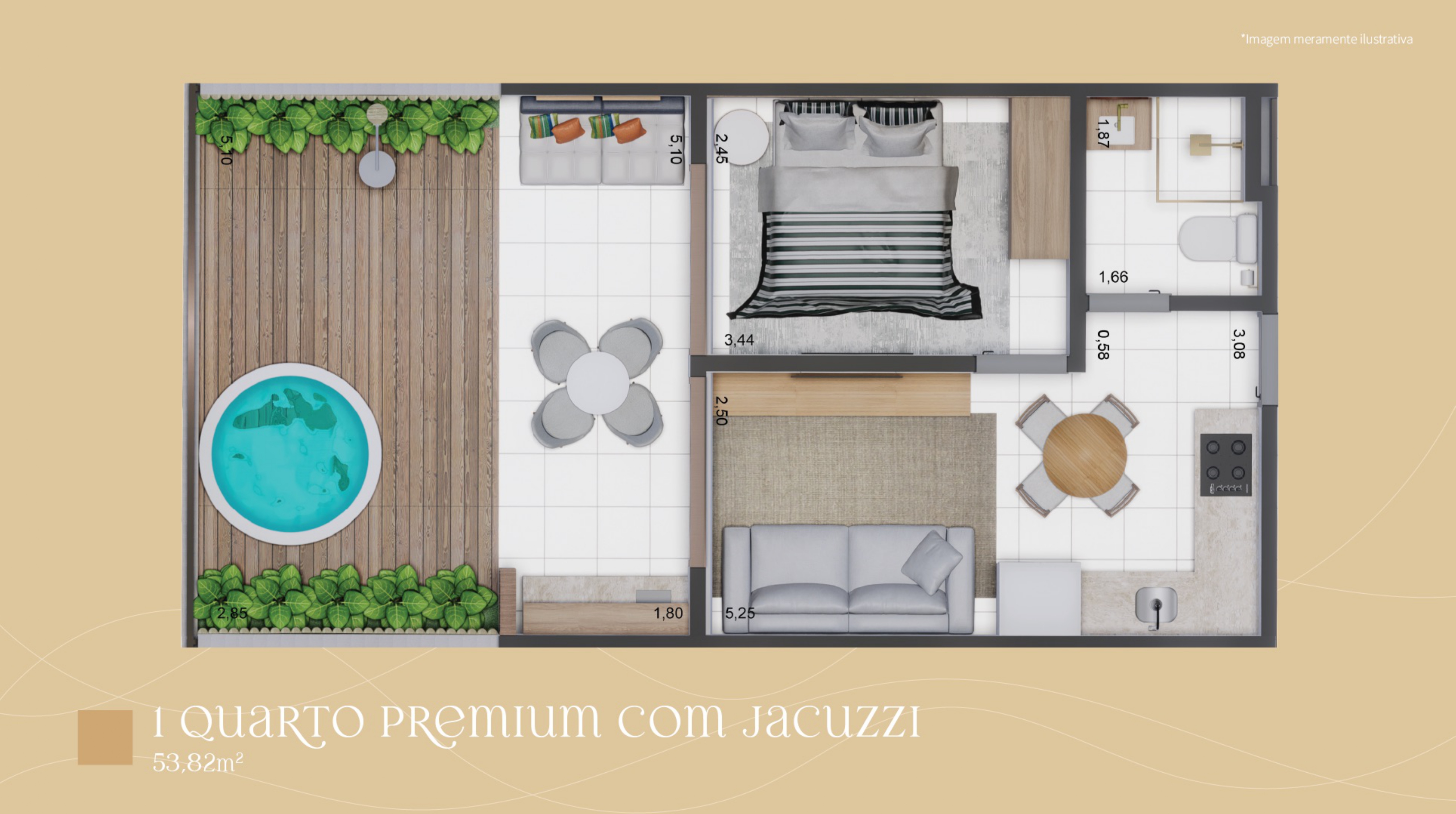 Imagem Apartamento com 1 Quarto à Venda, 25 m² em Centro - Tamandaré