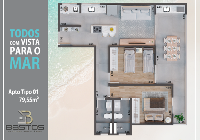 Imagem Apartamento com 1 Quarto à Venda, 44 m² em Jardim Britânia - Caraguatatuba Imagem Apartamento com 1 Quarto à Venda, 44 m² em Jardim Britânia - Caraguatatuba