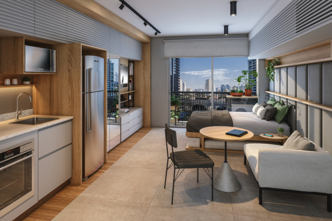 Imagem Apartamento com 2 Quartos à Venda, 40 m² em Vila Cordeiro - São Paulo