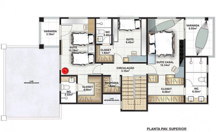 Casa de Condomínio com 4 Quartos à Venda, 206 m² em Centro - Eusébio
