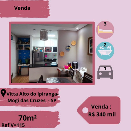 Imagem Apartamento com 3 Quartos à Venda, 70 m² em Parque Santana - Mogi das Cruzes Imagem Apartamento com 3 Quartos à Venda, 70 m² em Parque Santana - Mogi das Cruzes