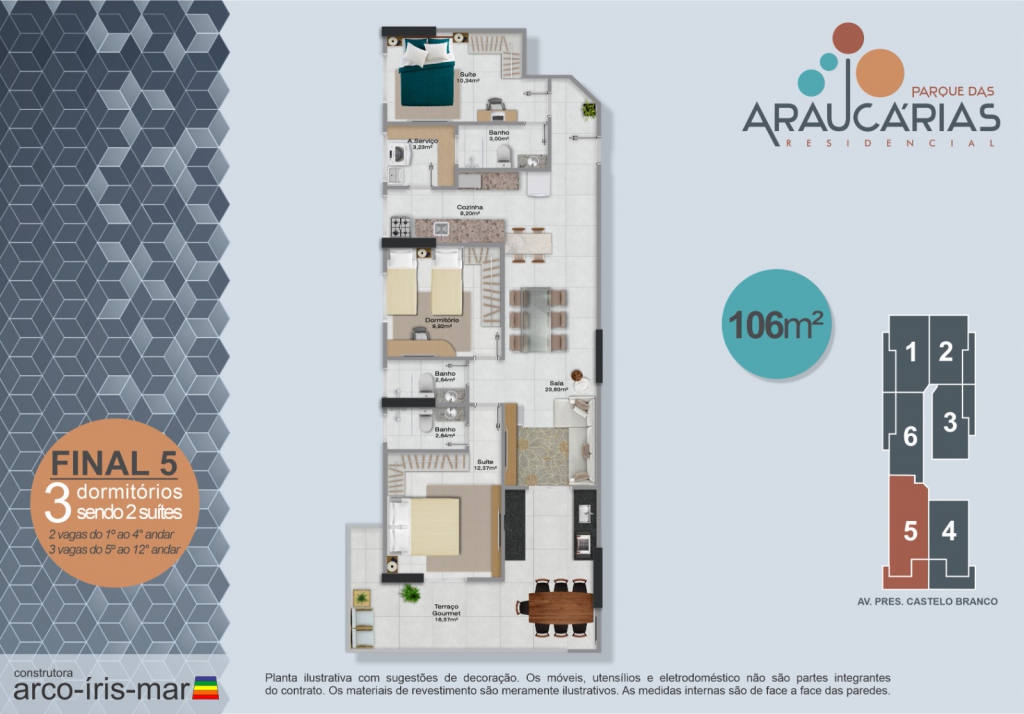 Imagem Apartamento com 2 Quartos à Venda, 86 m²em Real - Praia Grande Imagem Apartamento com 2 Quartos à Venda, 86 m²em Real - Praia Grande