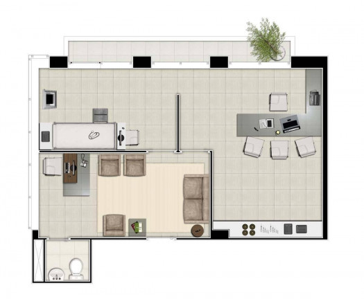 Imagem Sala Comercial à Venda, 44 m² em Socorro - Mogi das Cruzes