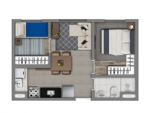 Imagem Apartamento com 2 Quartos à Venda, 34 m² em Guaianazes - São Paulo Imagem Apartamento com 2 Quartos à Venda, 34 m² em Guaianazes - São Paulo