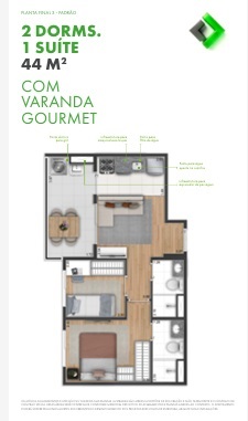 Imagem Apartamento com 2 Quartos à Venda, 44 m² em Vila Nair - São Paulo Imagem Apartamento com 2 Quartos à Venda, 44 m² em Vila Nair - São Paulo