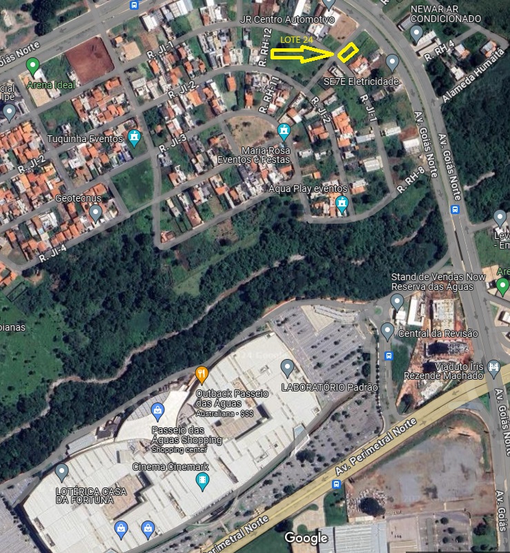 Imagem Terreno à Venda, 327 m²em Residencial Humaitá - Goiânia Imagem Terreno à Venda, 327 m²em Residencial Humaitá - Goiânia
