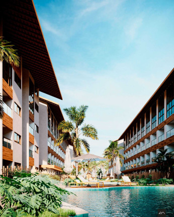Imagem Apartamento com 1 Quarto à Venda, 32 m² em Praia dos Carneiros - Tamandaré