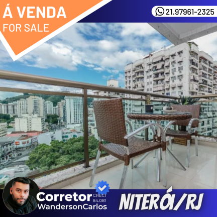 Imagem Apartamento com 2 Quartos à Venda, 89 m² em Icaraí - Niterói