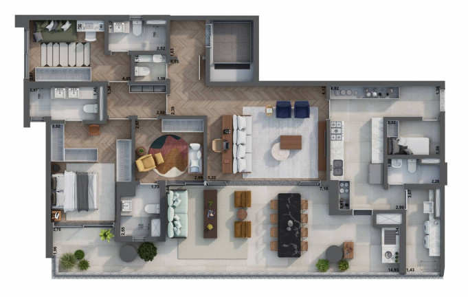 Imagem Apartamento com 3 Quartos à Venda, em Pinheiros - São Paulo Imagem Apartamento com 3 Quartos à Venda, em Pinheiros - São Paulo