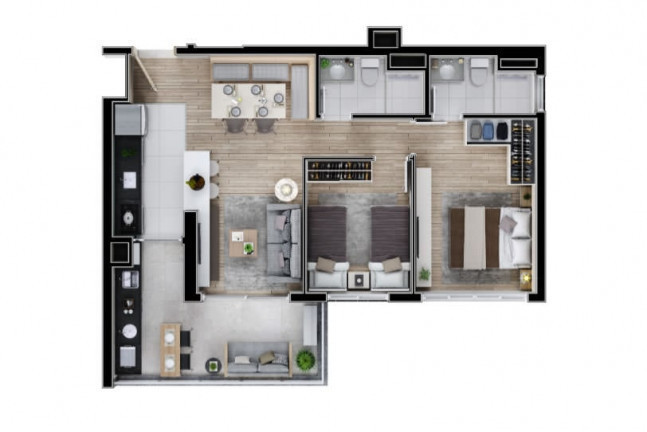 Imagem Apartamento com 2 Quartos à Venda, em Paraíso - São Paulo Imagem Apartamento com 2 Quartos à Venda, em Paraíso - São Paulo