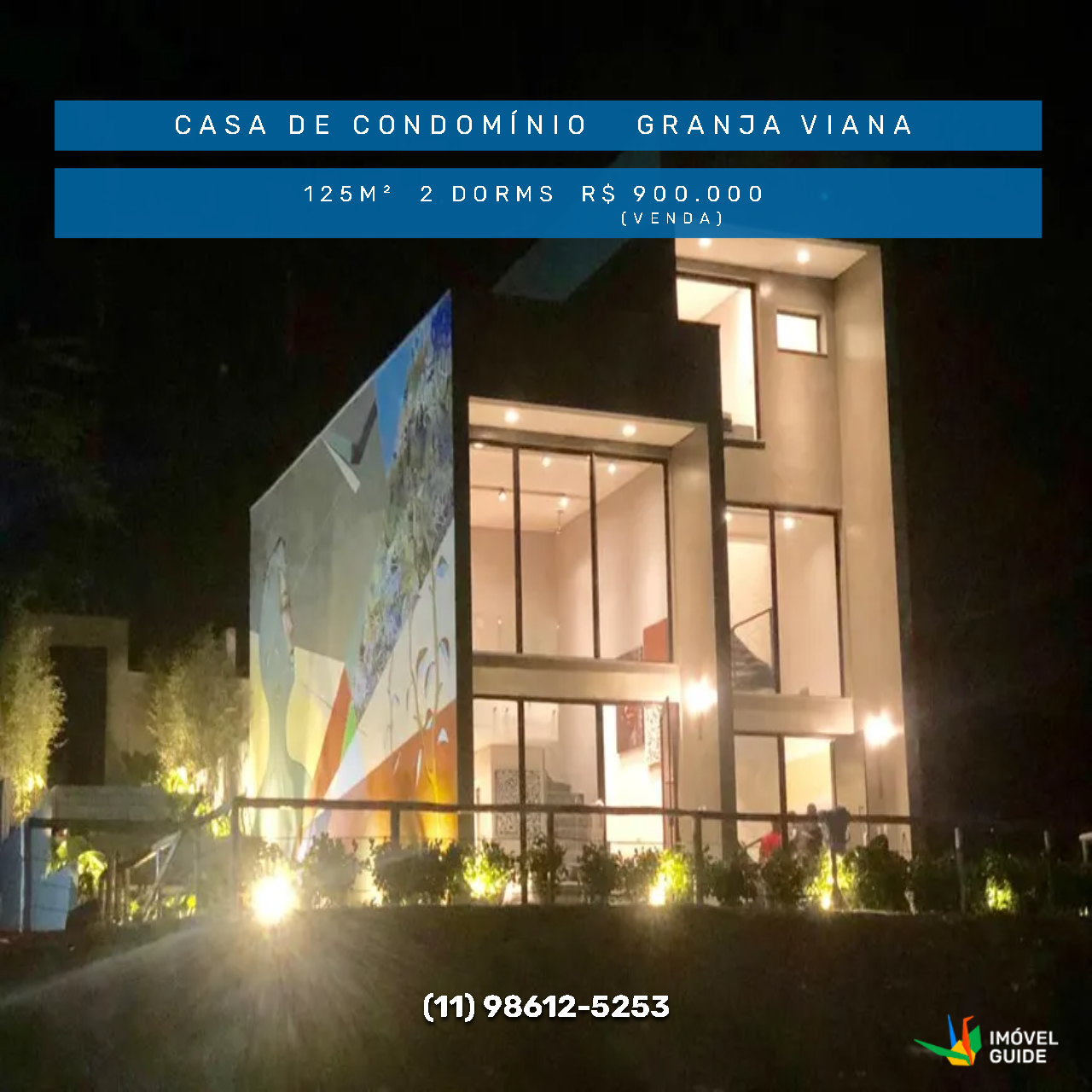 Imagem Casa de Condomínio com 2 Quartos à Venda, 125 m²em Granja Viana - Cotia