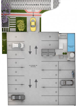 Imagem Apartamento com 3 Quartos à Venda, 78 m²em São Cristóvão - Criciúma Imagem Apartamento com 3 Quartos à Venda, 78 m²em São Cristóvão - Criciúma