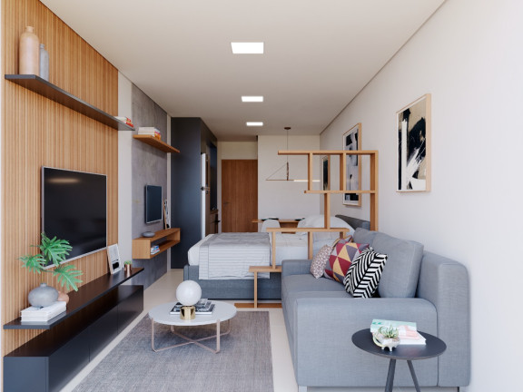 Imagem Apartamento com 1 Quarto à Venda, 30 m² em Pontal Do Cupe - Ipojuca