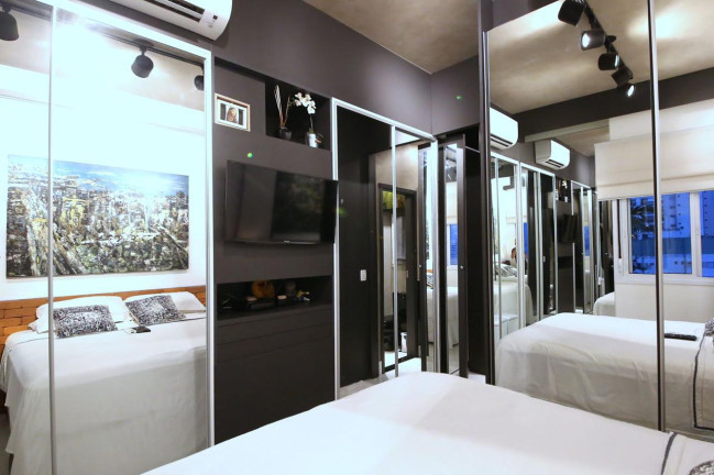 Imagem Apartamento com 1 Quarto para Alugar, em Cidade Monções - São Paulo Imagem Apartamento com 1 Quarto para Alugar, em Cidade Monções - São Paulo