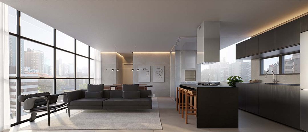 Imagem Apartamento com 2 Quartos à Venda, 93 m²em Bigorrilho - Curitiba