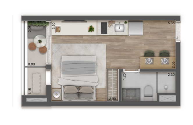 Imagem Apartamento com 2 Quartos à Venda, 68 m² em Vila Prudente - São Paulo