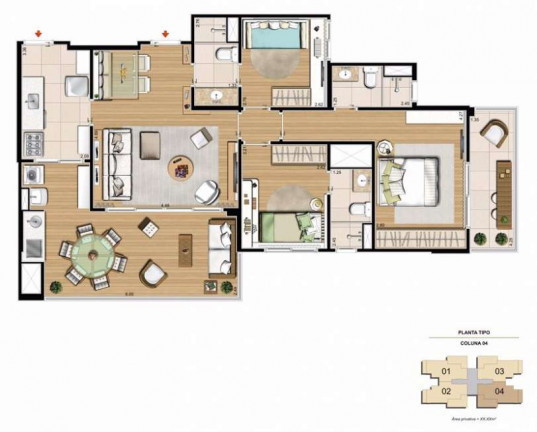 Imagem Apartamento com 3 Quartos à Venda, 115 m² em Chácara Inglesa - São Paulo Imagem Apartamento com 3 Quartos à Venda, 115 m² em Chácara Inglesa - São Paulo