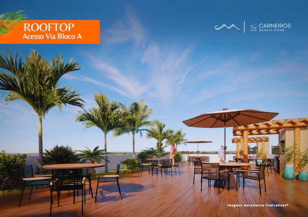 Imagem Studio com 1 Quarto à Venda, 23 m²em Praia de Tamandaré - Tamandaré