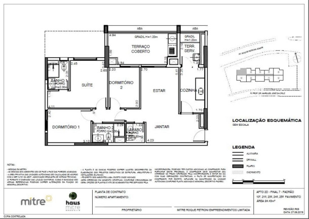 Imagem Apartamento com 3 Quartos à Venda, 84 m² em Vila Gertrudes - São Paulo