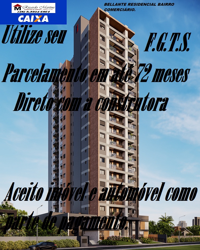Apartamento com 2 Quartos à Venda, 65 m²em Comerciário - Criciúma