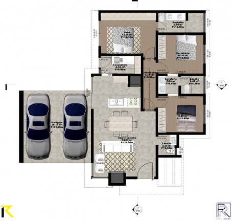 Imagem Casa com 3 Quartos à Venda, 131 m² em São Luiz Gonzaga - Passo Fundo Imagem Casa com 3 Quartos à Venda, 131 m² em São Luiz Gonzaga - Passo Fundo