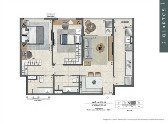 Imagem Apartamento com 2 Quartos à Venda, 55 m² em Gávea - Rio de Janeiro