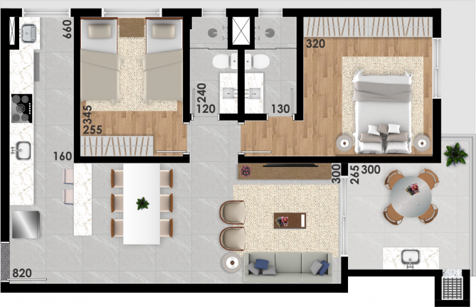 Imagem Apartamento com 3 Quartos à Venda,  em Água Verde - Curitiba