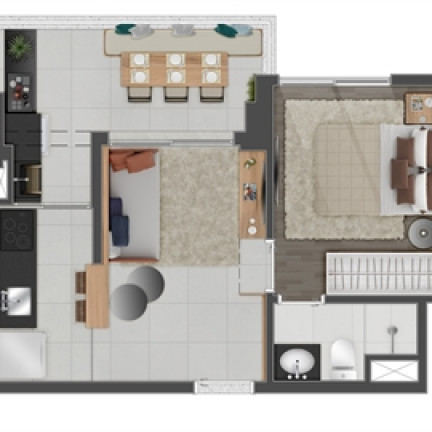 Imagem Edifício Residencial com 3 Quartos à Venda, 73 m² em Cerqueira César - São Paulo