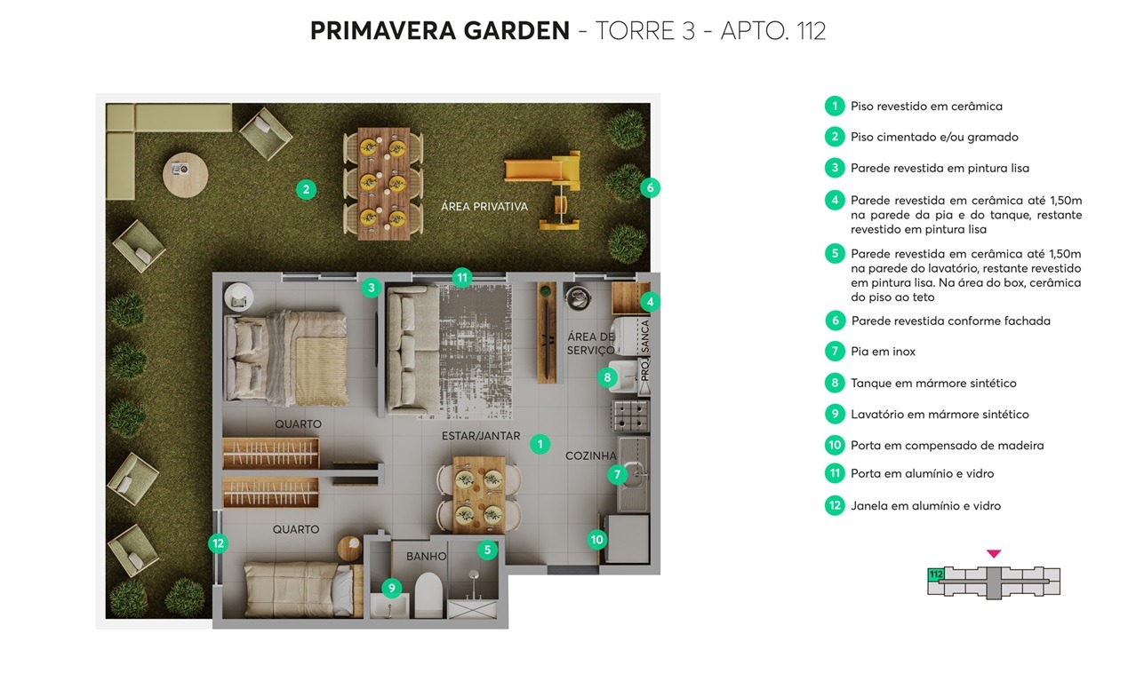 Imagem Apartamento com 2 Quartos à Venda, 41 m² em Jardim Primavera - Duque de Caxias Imagem Apartamento com 2 Quartos à Venda, 41 m² em Jardim Primavera - Duque de Caxias
