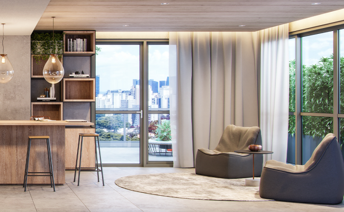 Imagem Apartamento com 1 Quarto à Venda, em Jardim das Acácias - São Paulo Imagem Apartamento com 1 Quarto à Venda, em Jardim das Acácias - São Paulo