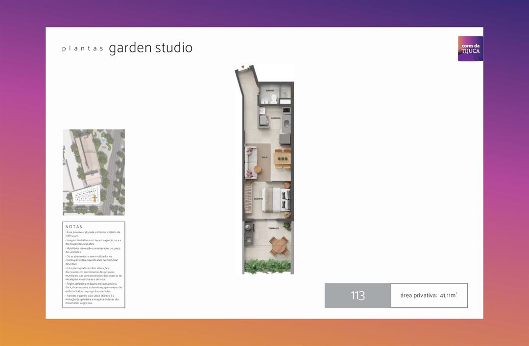Imagem Studio com 1 Quarto à Venda, 37 m² em Tijuca - Rio de Janeiro Imagem Studio com 1 Quarto à Venda, 37 m² em Tijuca - Rio de Janeiro