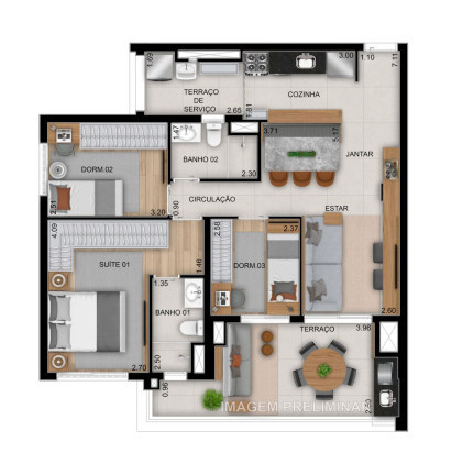 Imagem Apartamento com 3 Quartos à Venda, em Cidade Mãe do Céu - São Paulo Imagem Apartamento com 3 Quartos à Venda, em Cidade Mãe do Céu - São Paulo