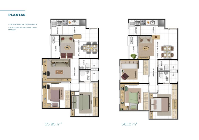 Imagem Apartamento com 3 Quartos à Venda, 60 m²em Nova Esperança - Manaus Imagem Apartamento com 3 Quartos à Venda, 60 m²em Nova Esperança - Manaus