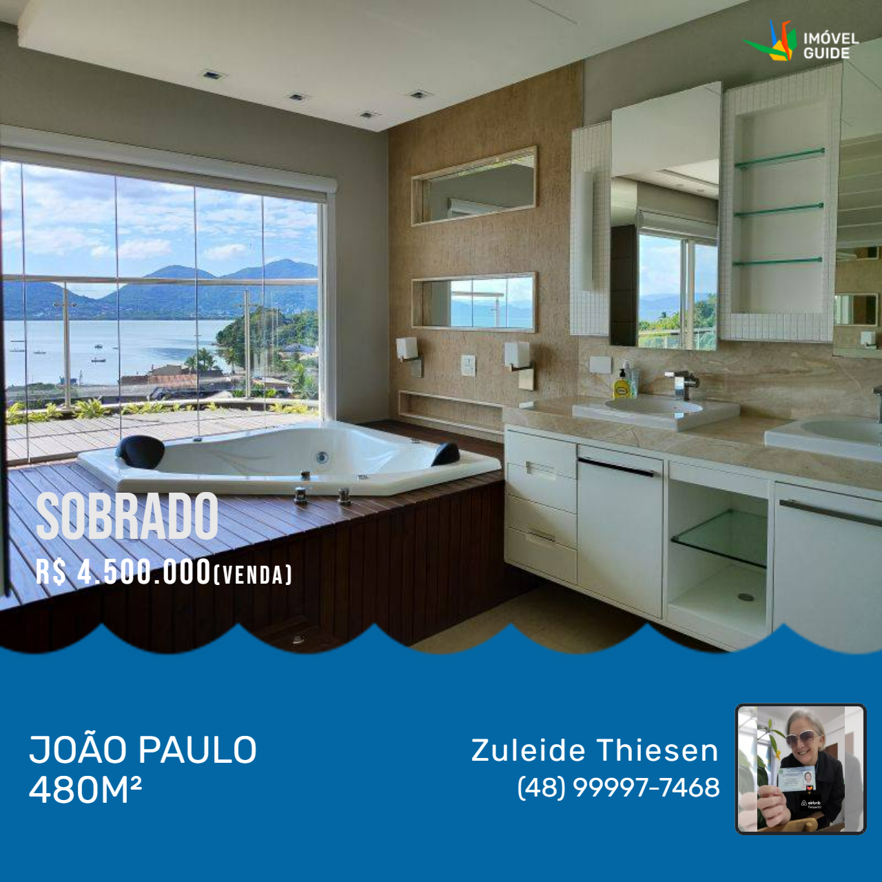 Imagem Sobrado com 5 Quartos à Venda, 480 m² em João Paulo - Florianópolis Imagem Sobrado com 5 Quartos à Venda, 480 m² em João Paulo - Florianópolis
