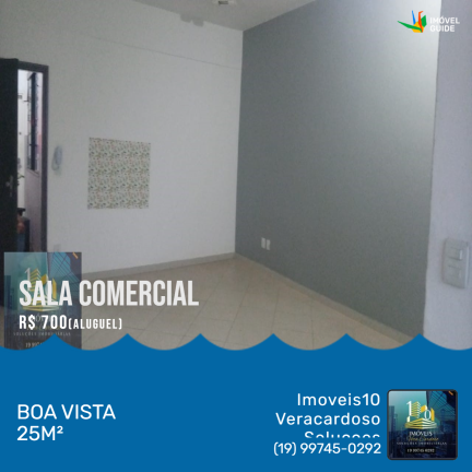 Imagem Sala Comercial para Alugar,  em Boa Vista - Limeira