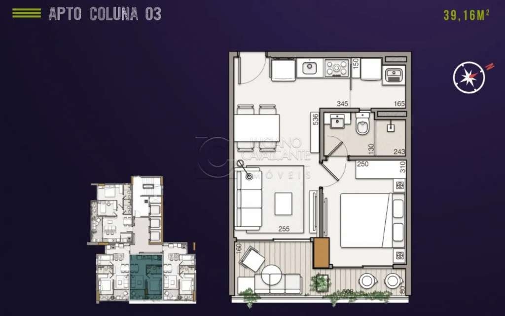 Imagem Apartamento com 2 Quartos à Venda, 45 m²em Meireles - Fortaleza Imagem Apartamento com 2 Quartos à Venda, 45 m²em Meireles - Fortaleza