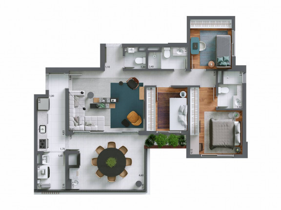 Imagem Apartamento com 3 Quartos à Venda, 100 m²em Perdizes - São Paulo Imagem Apartamento com 3 Quartos à Venda, 100 m²em Perdizes - São Paulo