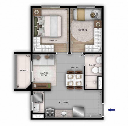 Imagem Apartamento com 2 Quartos à Venda, 55 m² em Vila Sofia - São Paulo Imagem Apartamento com 2 Quartos à Venda, 55 m² em Vila Sofia - São Paulo