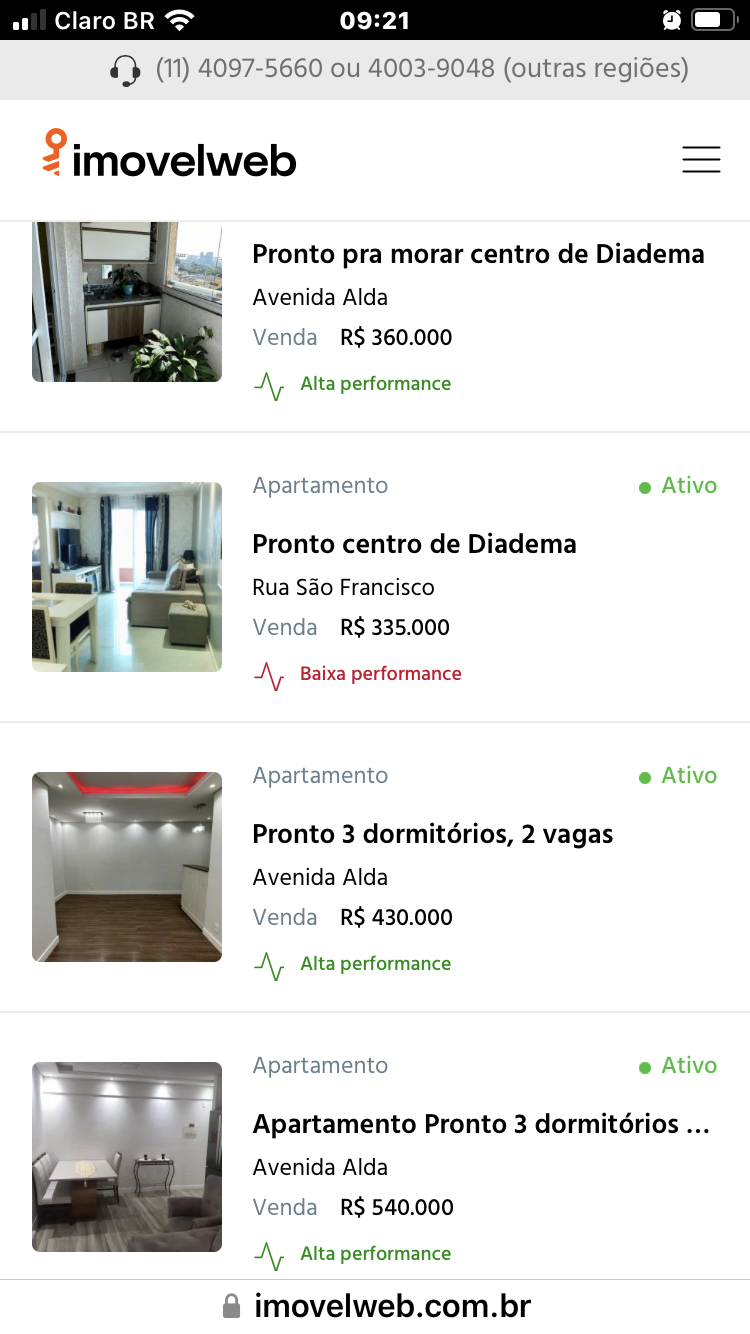 Imagem Apartamento com 3 Quartos à Venda, 67 m²em Centro - Diadema