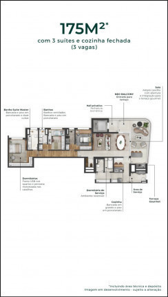 Imagem Apartamento com 3 Quartos à Venda, 175 m² em Green Valley Alphaville - Barueri Imagem Apartamento com 3 Quartos à Venda, 175 m² em Green Valley Alphaville - Barueri