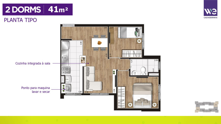 Imagem Apartamento com 2 Quartos à Venda, 41 m² em Vila Nova Cachoeirinha - São Paulo
