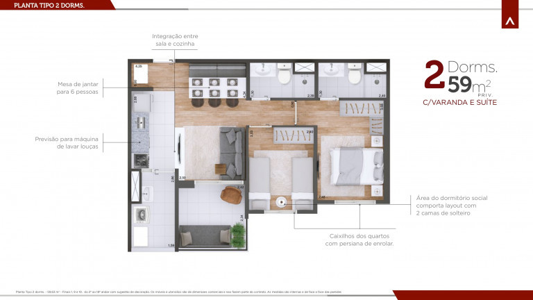 Imagem Apartamento com 2 Quartos à Venda, 59 m² em Parque São Domingos - São Paulo Imagem Apartamento com 2 Quartos à Venda, 59 m² em Parque São Domingos - São Paulo