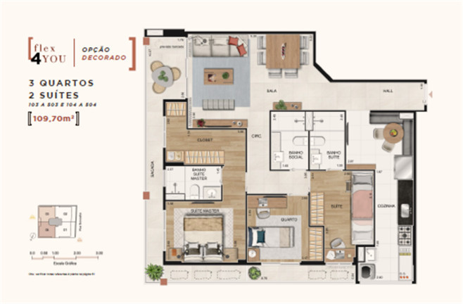 Imagem Apartamento com 4 Quartos à Venda, 128 m² em Botafogo - Rio de Janeiro Imagem Apartamento com 4 Quartos à Venda, 128 m² em Botafogo - Rio de Janeiro