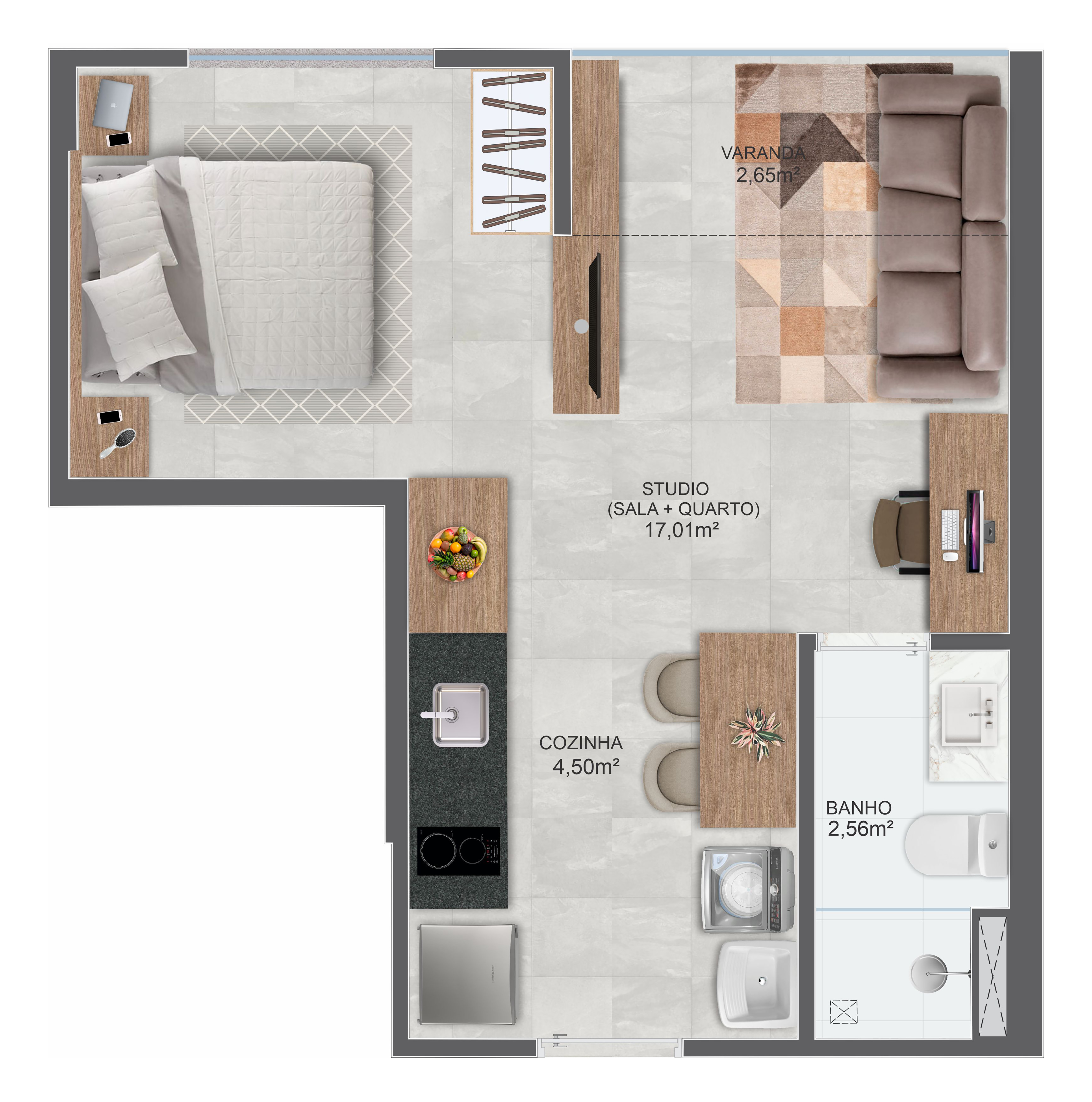 Imagem Apartamento com 2 Quartos à Venda, 60 m² em Praia da Costa - Vila Velha
