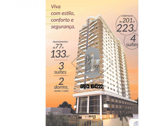 Imagem Apartamento com 2 Quartos à Venda, 94 m² em Guilhermina - Praia Grande