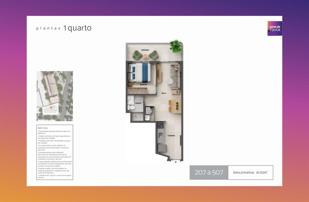 Imagem Apartamento com 2 Quartos à Venda, 52 m² em Tijuca - Rio de Janeiro