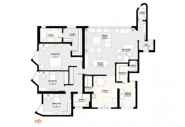 Imagem Apartamento com 3 Quartos à Venda, 201 m² em Vila Nova Conceição - São Paulo