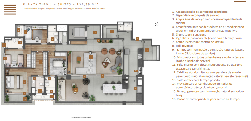Imagem Apartamento com 4 Quartos à Venda, 227 m² em Alto da Lapa - São Paulo