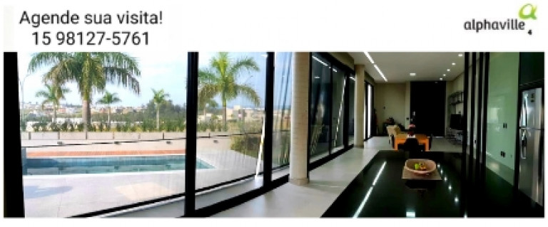 Imagem Casa de Condomínio com 3 Quartos à Venda, 274 m² em Alphaville Nova Esplanada - Votorantim